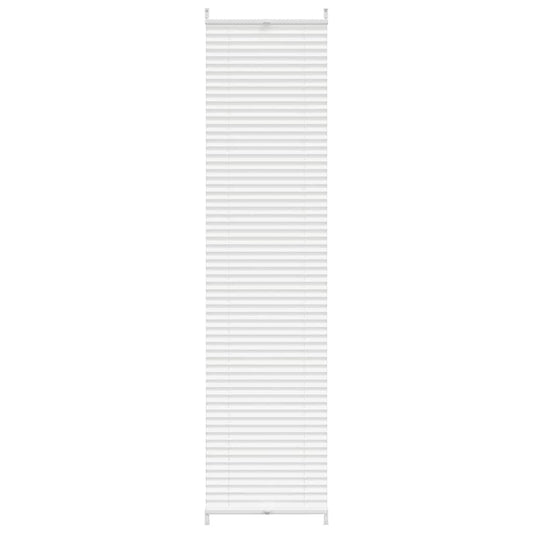 vidaXL Plisse Blind 60x200cm White Pleated Blind