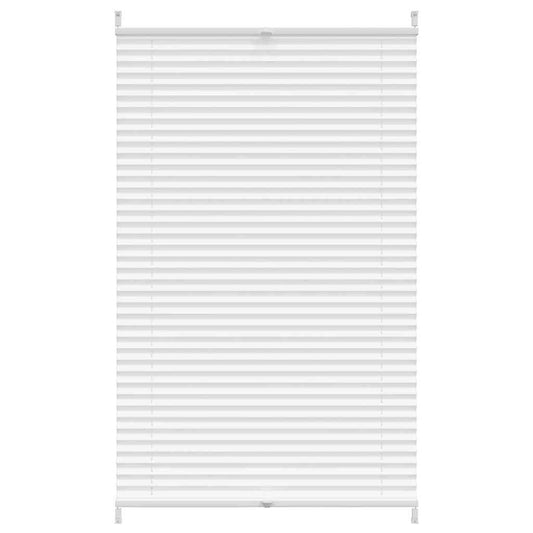 vidaXL Plisse Blind 70x100cm White Pleated Blind