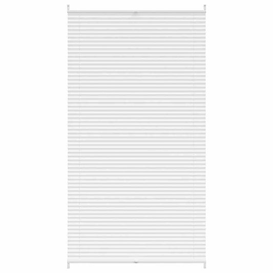 vidaXL Plisse Blind 100x200cm White Pleated Blind