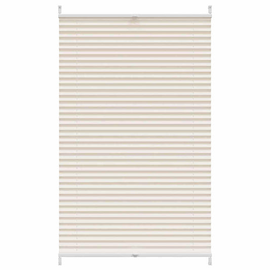 vidaXL Plisse Blind 90x150cm Cream