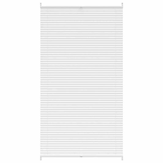 vidaXL Plisse Blind 110x200cm White Pleated Blind