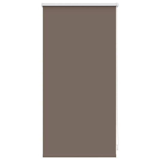 vidaXL Roller Blind Blackout 44.4x100 cm Fabric Width 40 cm Coffee