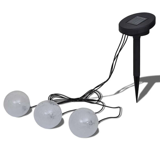 40869 Solar Bowl 3 LED Floating Ball Light for Pond Swimming Pool