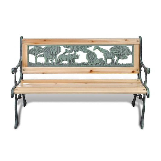 41013 vidaXL Children Garden Bench 84 cm Wood