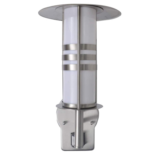 vidaXL Wall Lamp Stainless Steel Pagoda Shape with Sensor