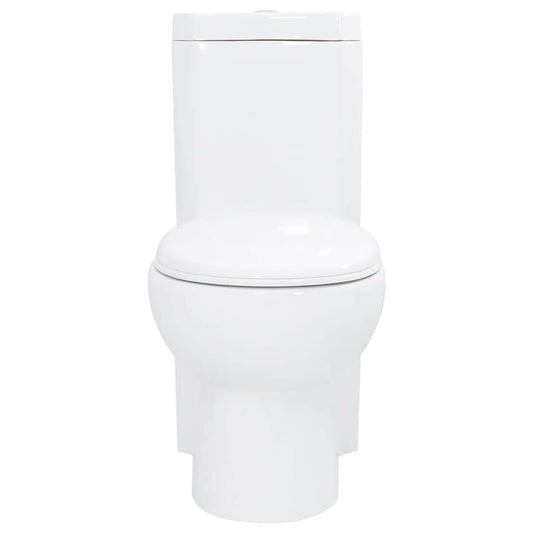 141133 WC Ceramic Toilet Bathroom Corner Toilet White
