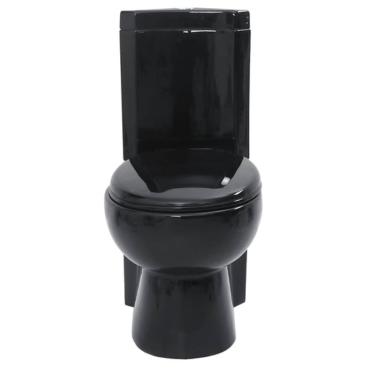141134 WC Ceramic Toilet Bathroom Corner Toilet Black