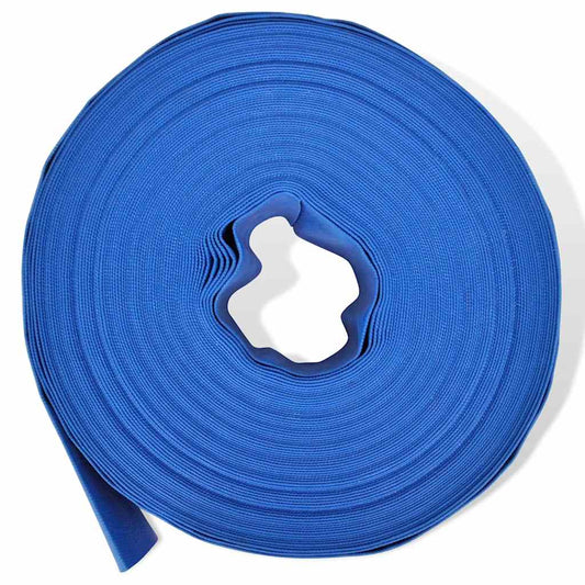 141256 vidaXL Flat Hose 50 m 2" PVC Water Delivery