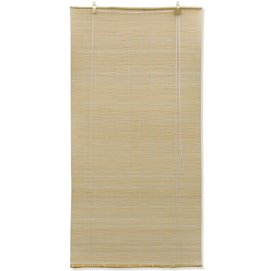vidaXL Natural Bamboo Roller Blinds 100 x 160 cm