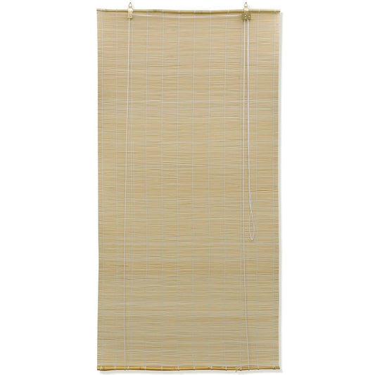 241323 Natural Bamboo Roller Blinds 120 x 220 cm
