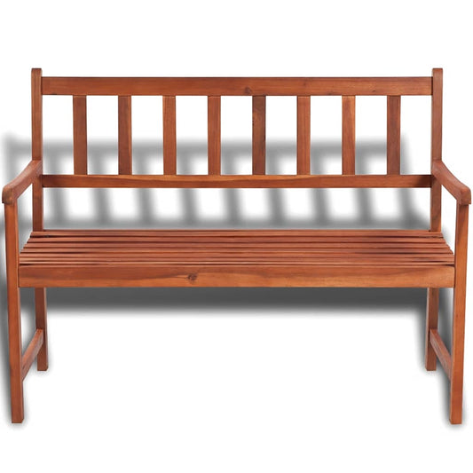 41448 vidaXL Garden Bench 120 cm Solid Acacia Wood