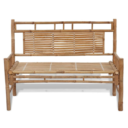41504 vidaXL Garden Bench 120 cm Bamboo
