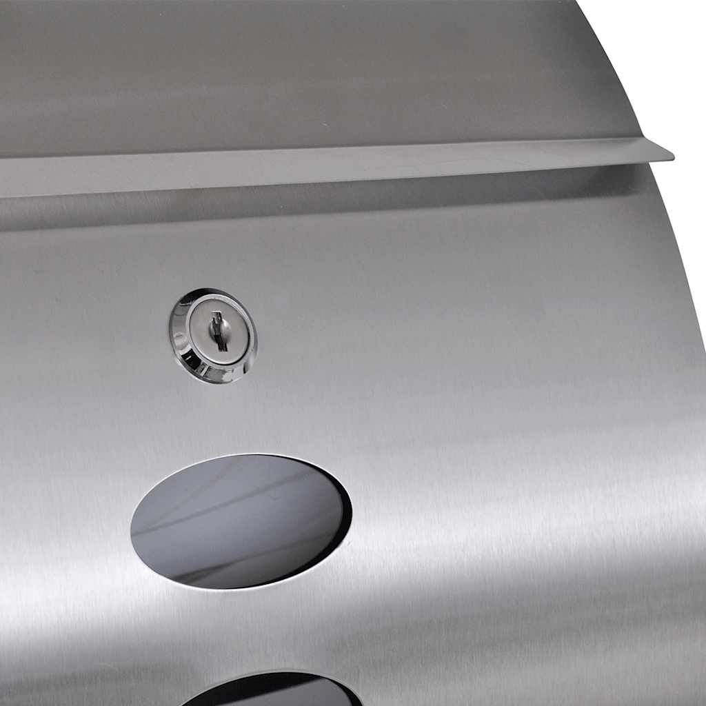 vidaXL Stainless Steel Mailbox