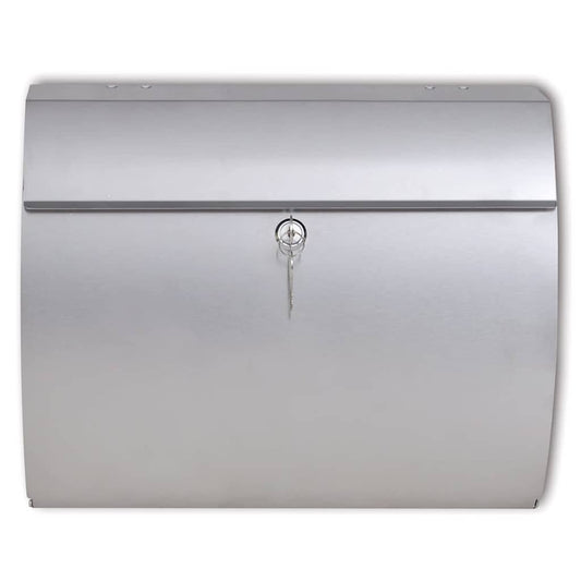 vidaXL Stainless Steel Mailbox