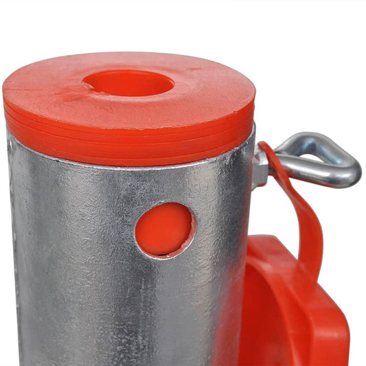 vidaXL Umbrella Stand | Galvanised Steel | Standard | Sturdy | Umbrella Stand