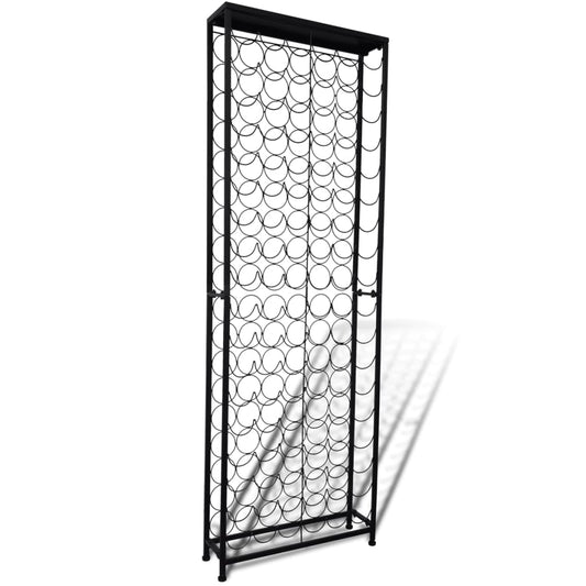 241598 vidaXL Wine Rack for 108 Bottles Metal