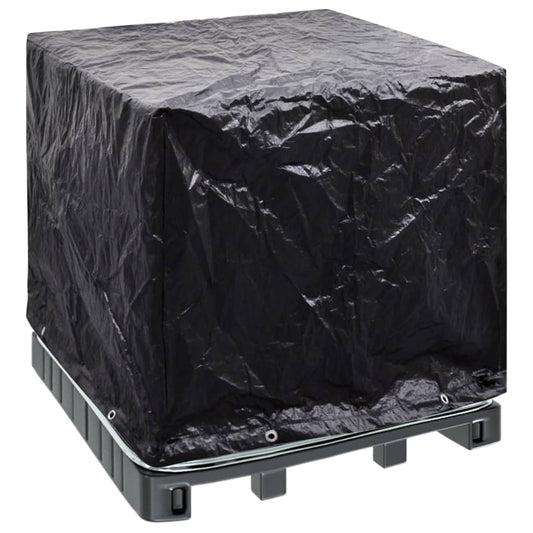 41644 vidaXL IBC Container Cover 8 Eyelets 116x100x120 cm