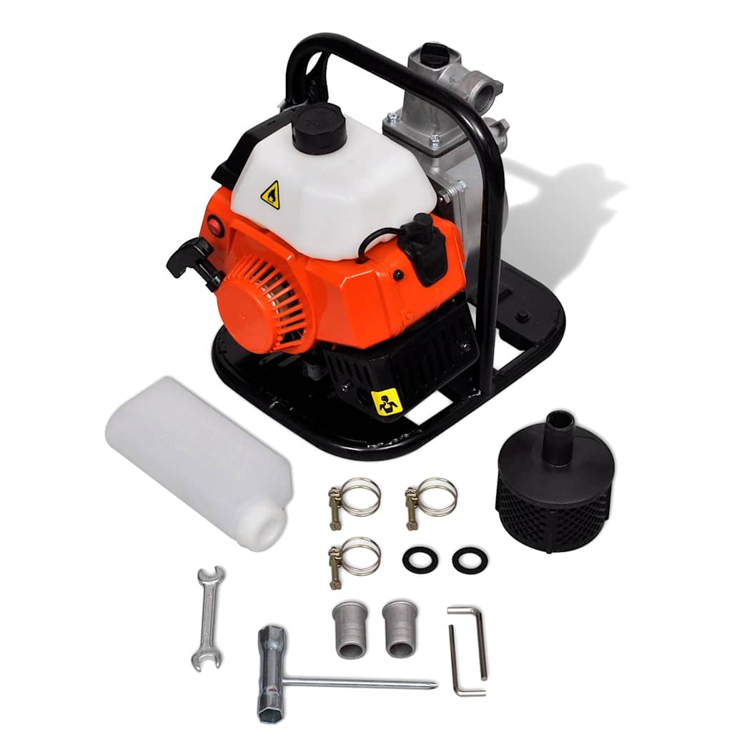 141660 Petrol Powered Water Pump 2 Stroke 1,2 kW 0,95 L