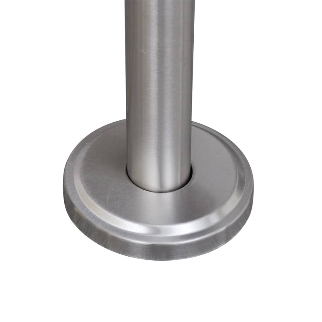vidaXL Mailbox | Stainless Steel | Medium | Modern | Mailbox | Rectangular