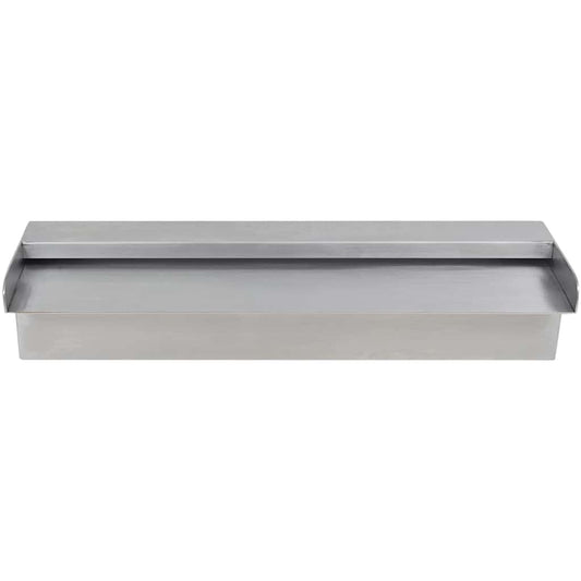 41666 Rectangular Waterfall Pool Fountain Stainless Steel 45 cm