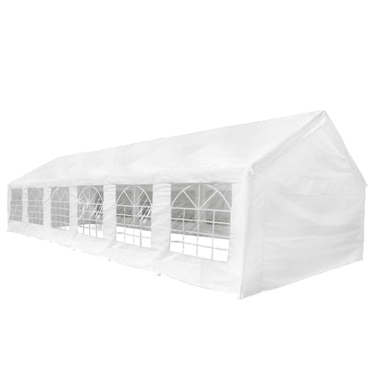 vidaXL White Party Tent 12 x 6 m