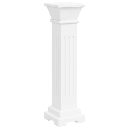 vidaXL Classic Square Pillar Plant Stand MDF