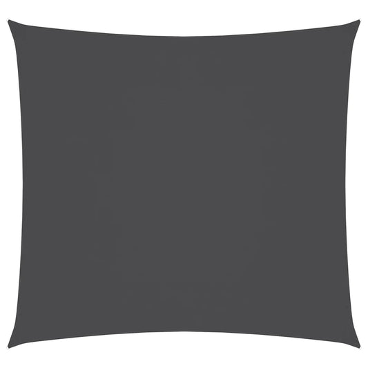 vidaXL Sunshade Sail Oxford Fabric Square 3.6x3.6 m Anthracite