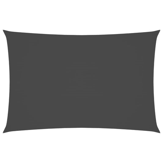 vidaXL Sunshade Sail Oxford Fabric Rectangular 2x4 m Anthracite