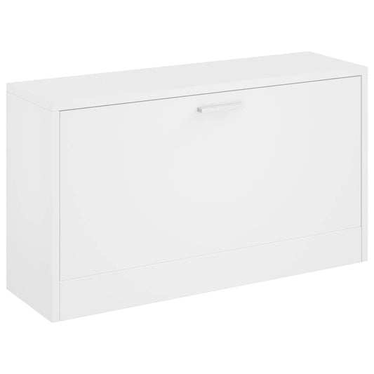 vidaXL Shoe Rack | White | MDF and Engineered wood | Medium | Shoe Rack