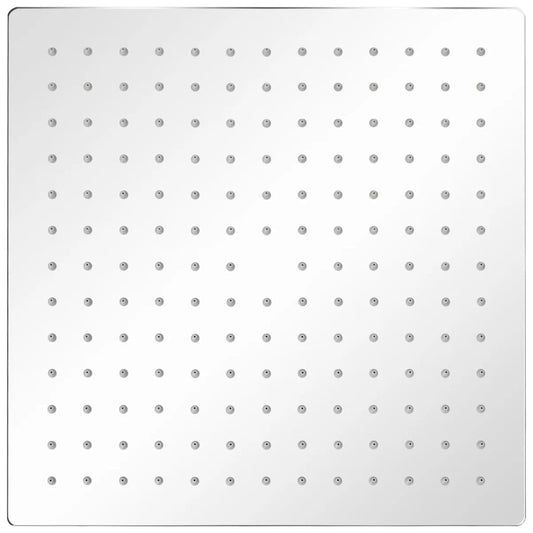 vidaXL Rain Shower Head Stainless Steel 30x30 cm Square