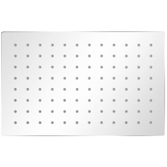 vidaXL Rain Shower Head Stainless Steel 20x30 cm Rectangular