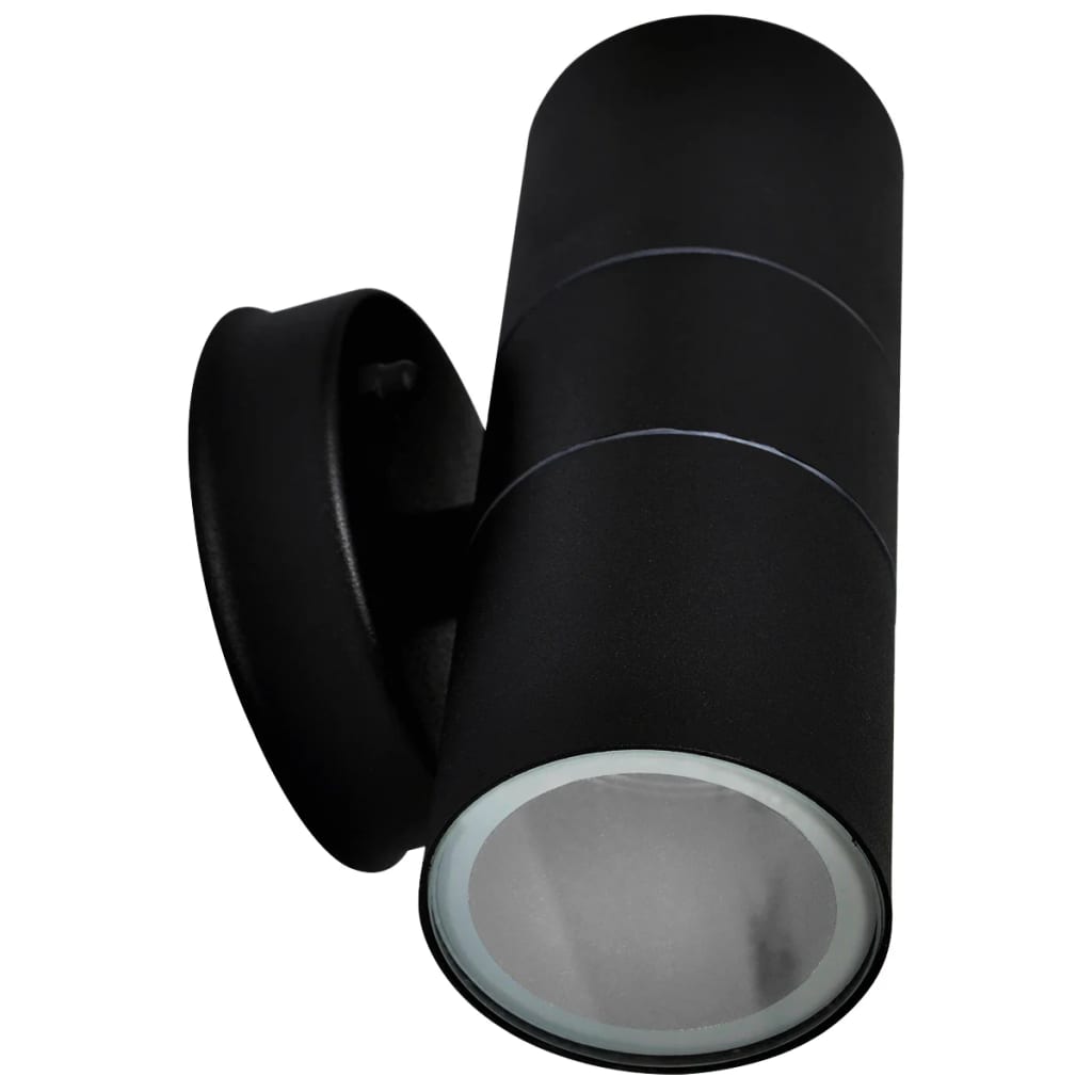 42421 vidaXL Outdoor Wall Lights 2 pcs Stainless Steel Up/Downwards