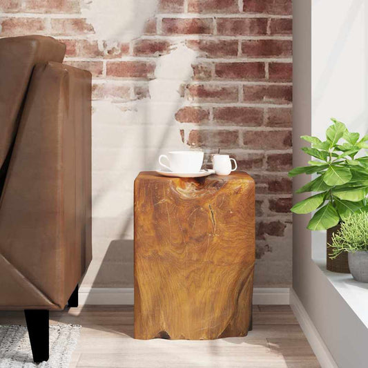 vidaXL Stool Solid Teak Wood