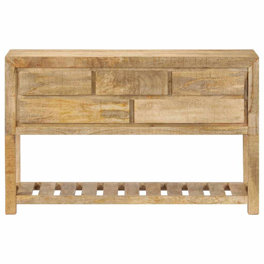 247479 vidaXL Sideboard 120x30x75 cm Solid Mango Wood