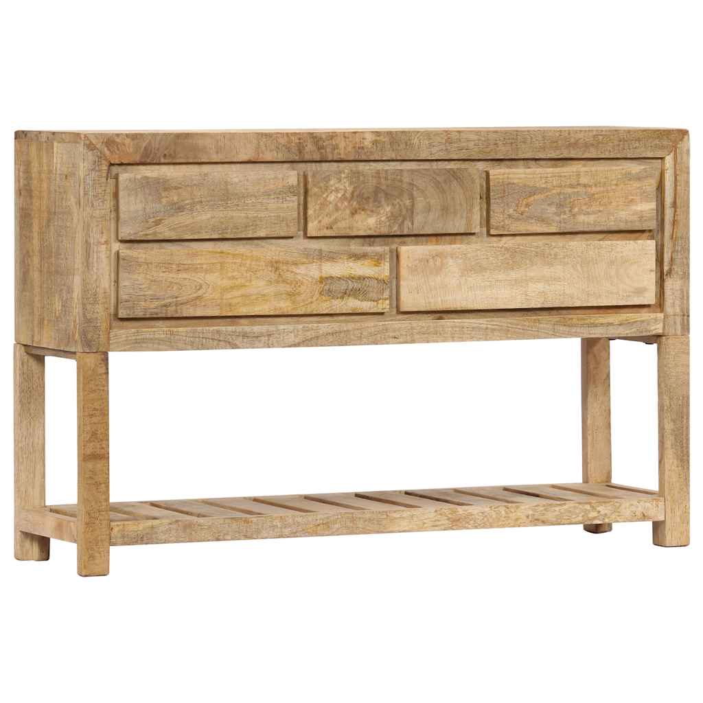 247479 vidaXL Sideboard 120x30x75 cm Solid Mango Wood