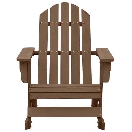 45705 vidaXL Garden Rocking Chair Wood Brown