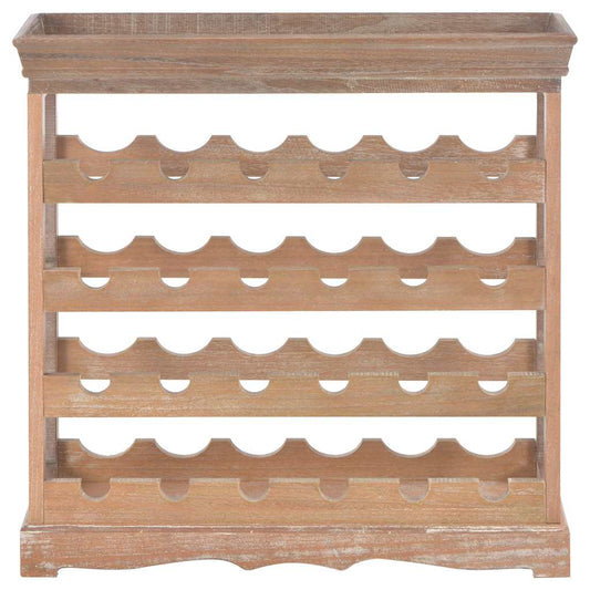 280068 vidaXL Wine Cabinet Brown 70x22,5x70,5 cm MDF