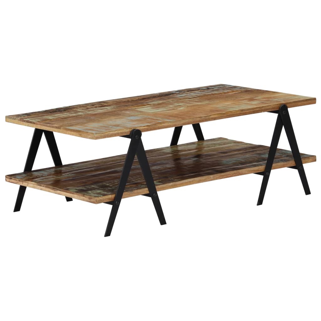 vidaXL Coffee Table | Varied hues from reclaimed wood
