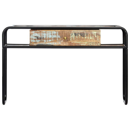 248103 vidaXL Console Table 118x30x75 cm Solid Reclaimed Wood