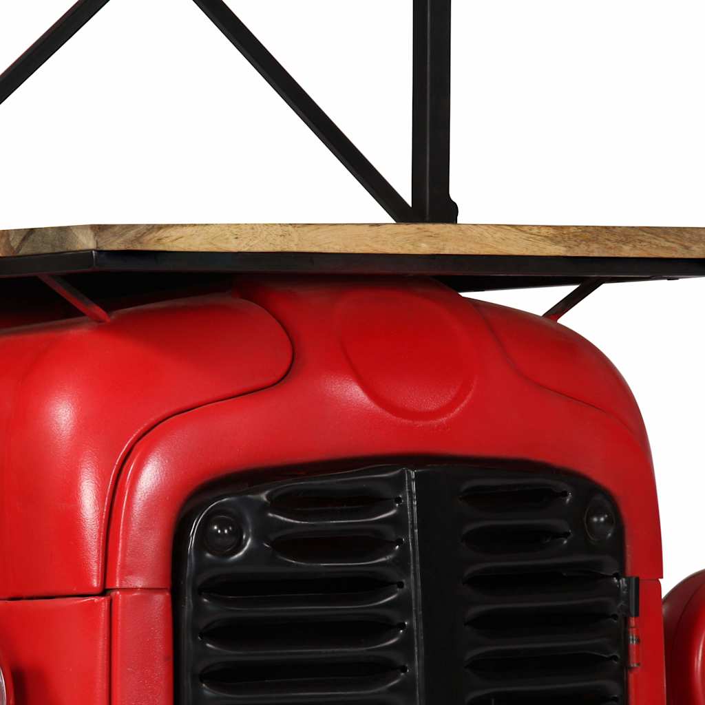 247871 vidaXL Tractor Wine Cabinet 49x31x172 cm Solid Mango Wood