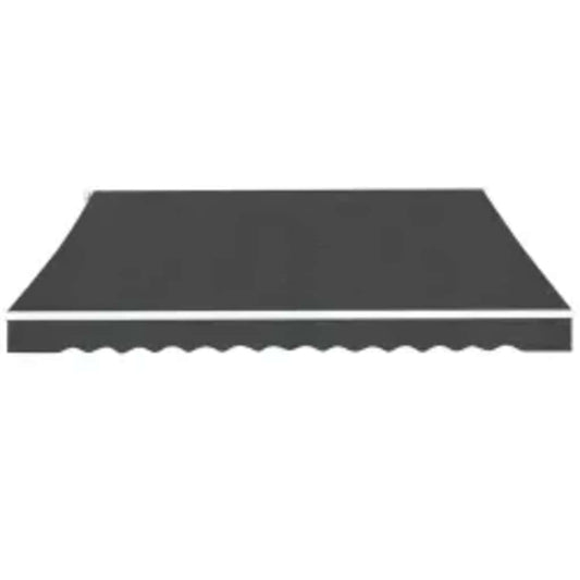 vidaXL Folding Awning Manual Operated 600 cm Anthracite