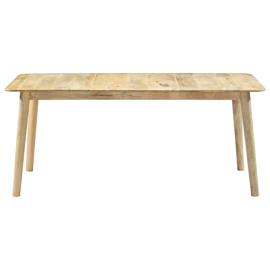 vidaXL Dining Table 180x90x76 cm Solid Mango Wood