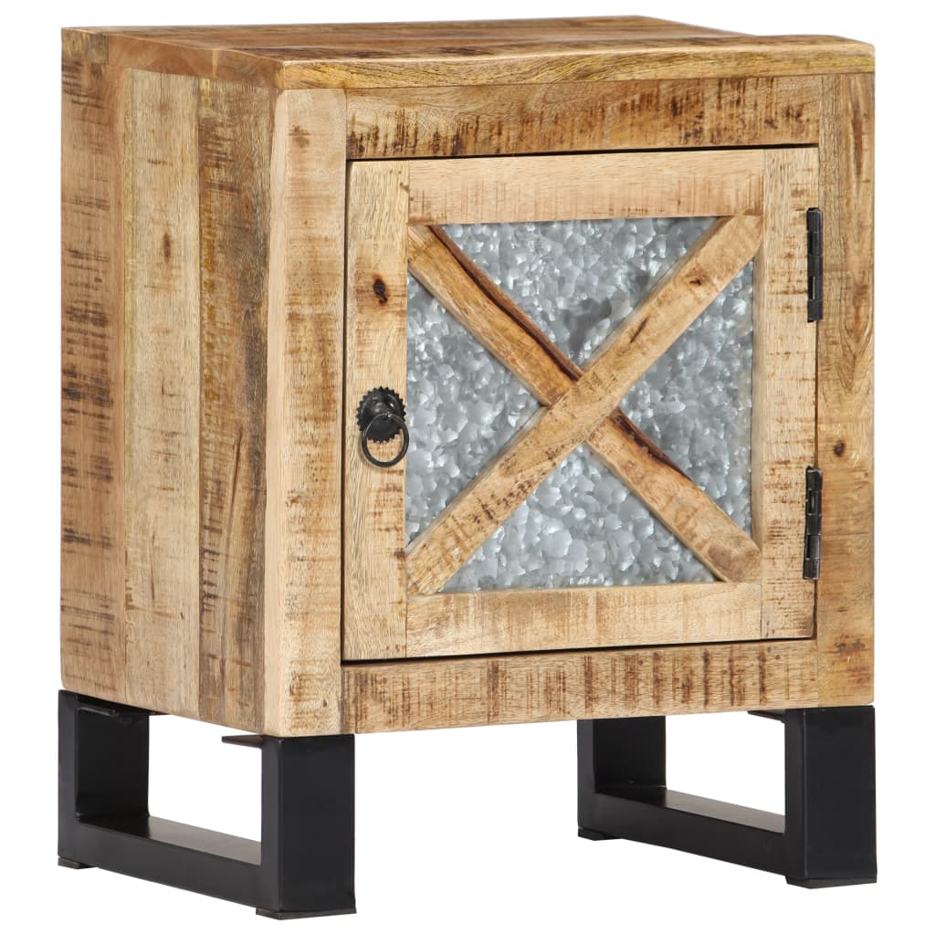 vidaXL Bedside Cabinet 40x30x50 cm Solid Mango Wood