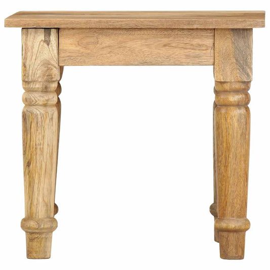 282865 vidaXL Side Table 43x43x40 cm Solid Mango Wood