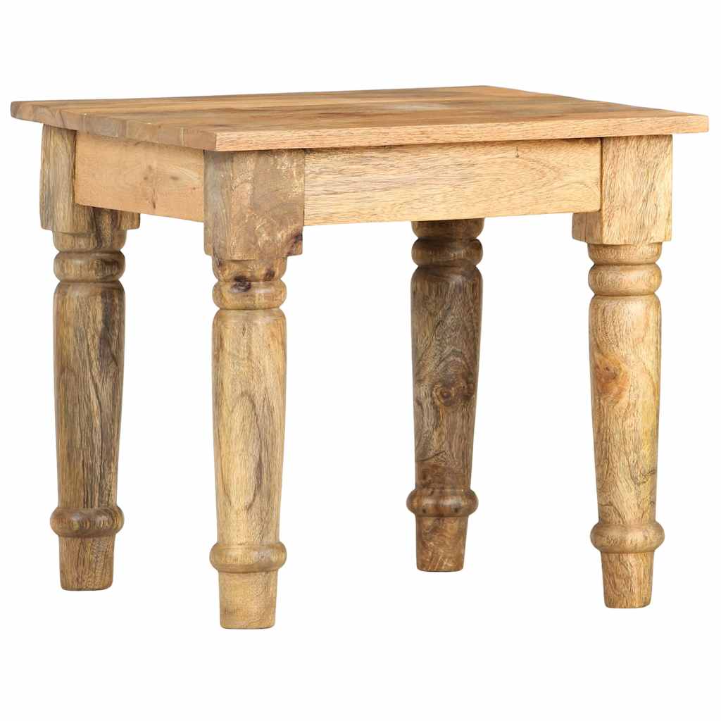 282865 vidaXL Side Table 43x43x40 cm Solid Mango Wood