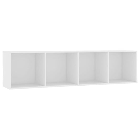 vidaXL Book Cabinet/TV Cabinet White 143x30x36 cm