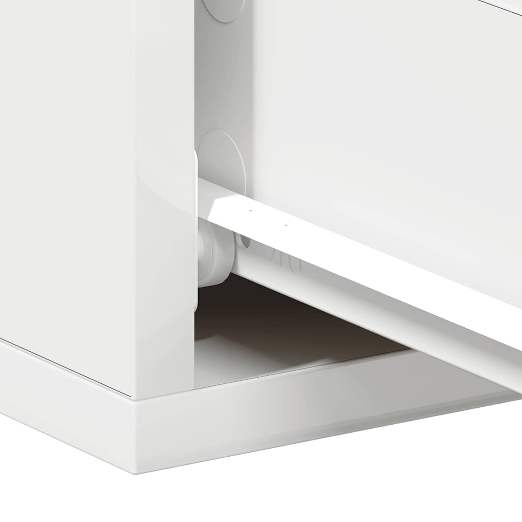 800307 vidaXL Floating Nightstands 2 pcs White 40x30x15 cm Engineered Wood