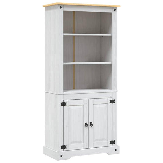 282624 vidaXL Cupboard Mexican Pine Corona Range White 80x40x170 cm