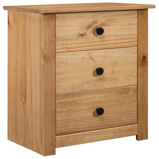 282652 vidaXL Bedside Cabinet 46x40x57 cm Pinewood Panama Range
