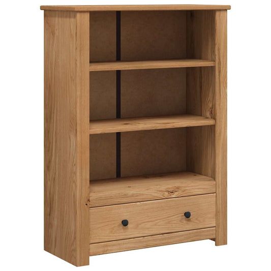 vidaXL Bookcase 80x35x110 cm Solid Pine Wood Panama Range